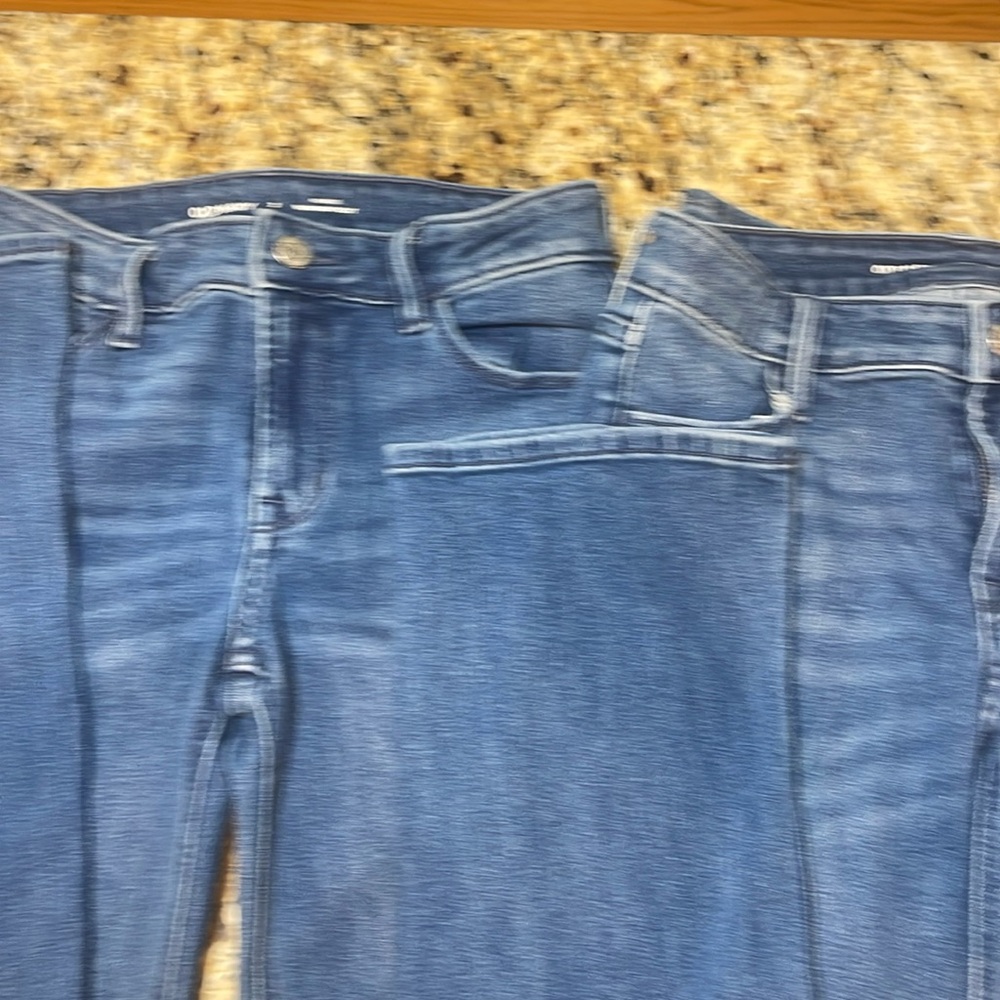 Two pairs of Old Navy wow boot cut jeans size 2